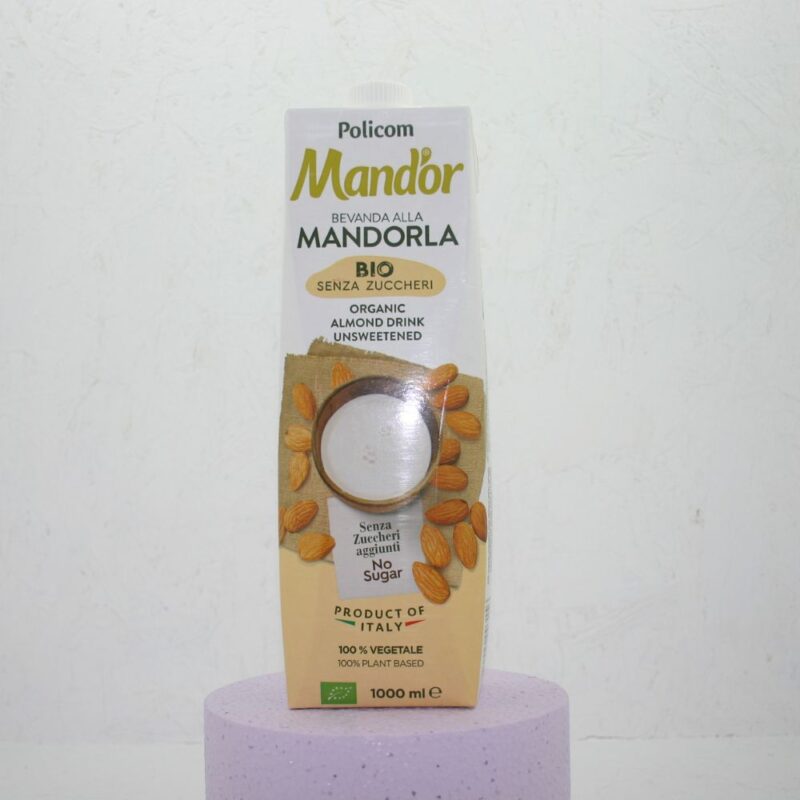 LATTE DI MANDORLA BIO SENZA  ZUCCHERO 1000ml