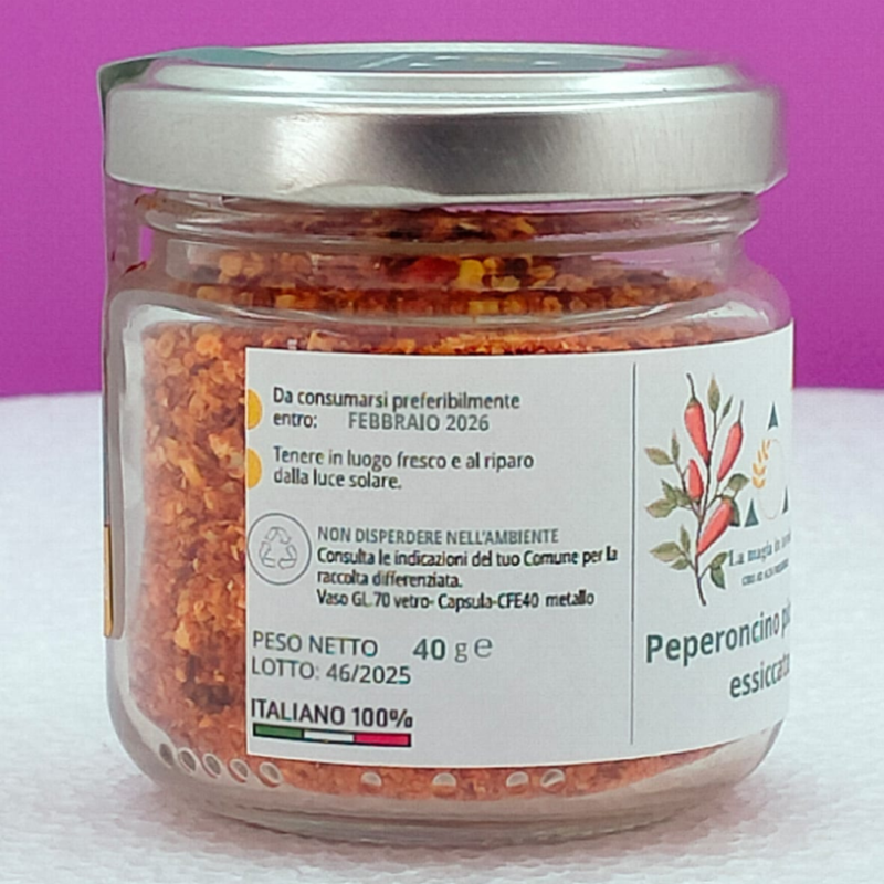 PEPERONCINO PICCANTE ESSICCATO 40g - immagine 3