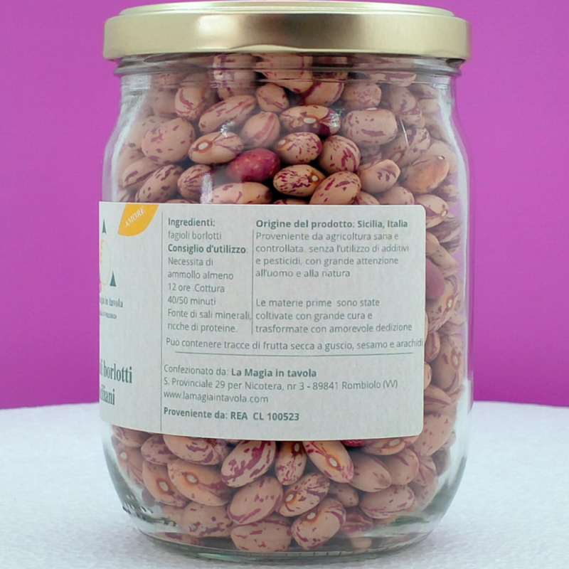 FAGIOLI BORLOTTI SICILIANI 400g - immagine 2