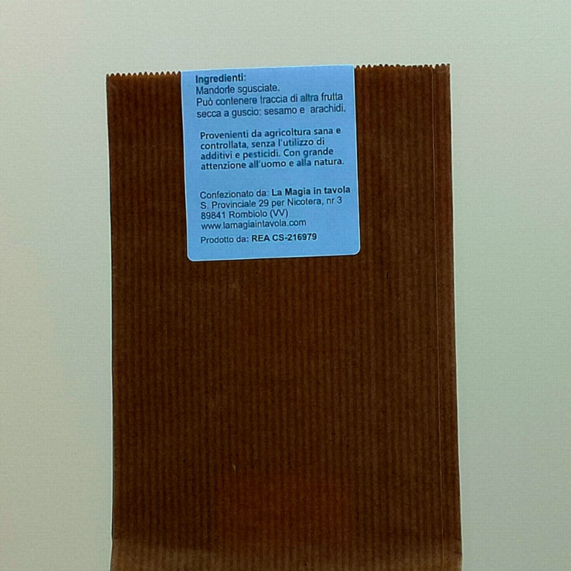 MANDORLE SGUSCIATE CALABRESI 500g - immagine 2