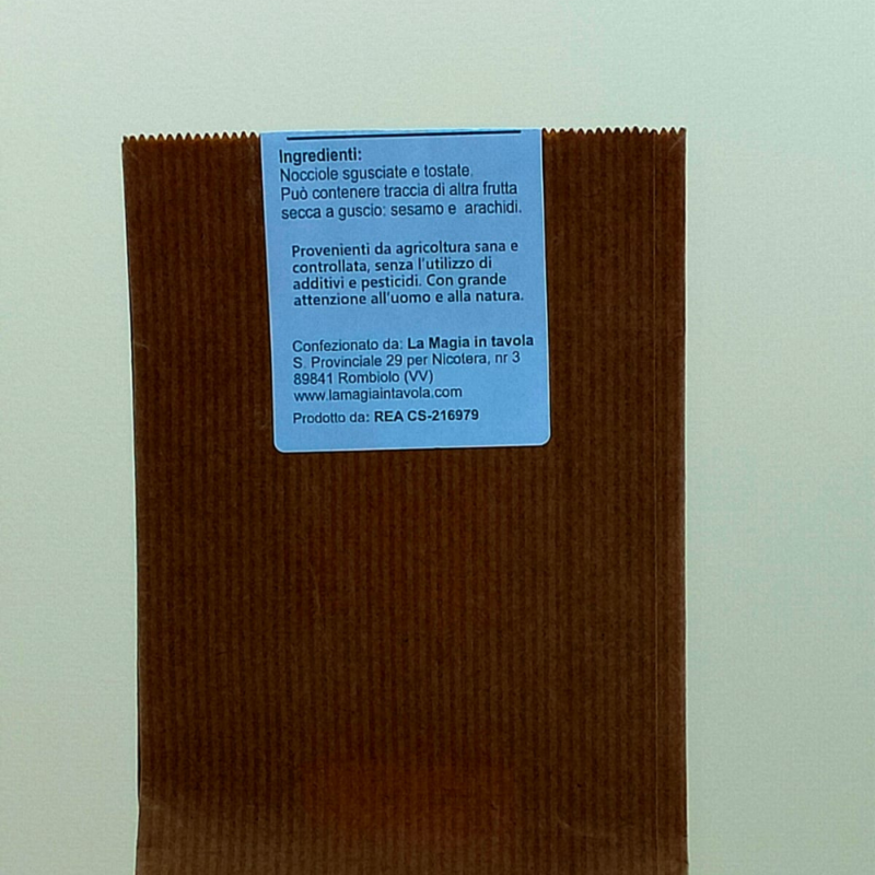 NOCCIOLE SGUSCIATE E TOSTATE CALABRESI 500g - immagine 2
