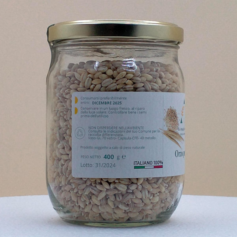 ORZO PERLATO CALABRESE 400g - immagine 3